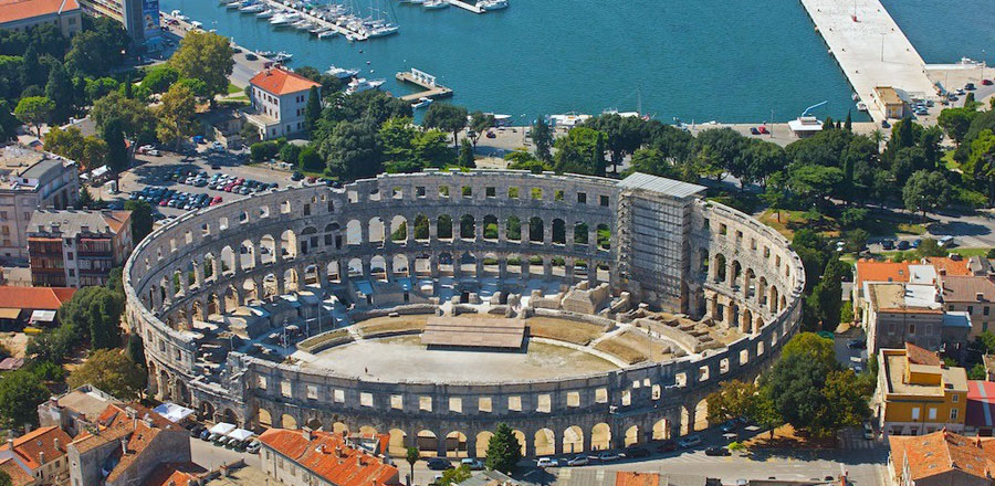 Urlaub in Pula bei Apartments Matosevic