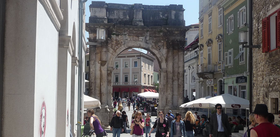 Urlaub in Pula bei Apartments Matosevic